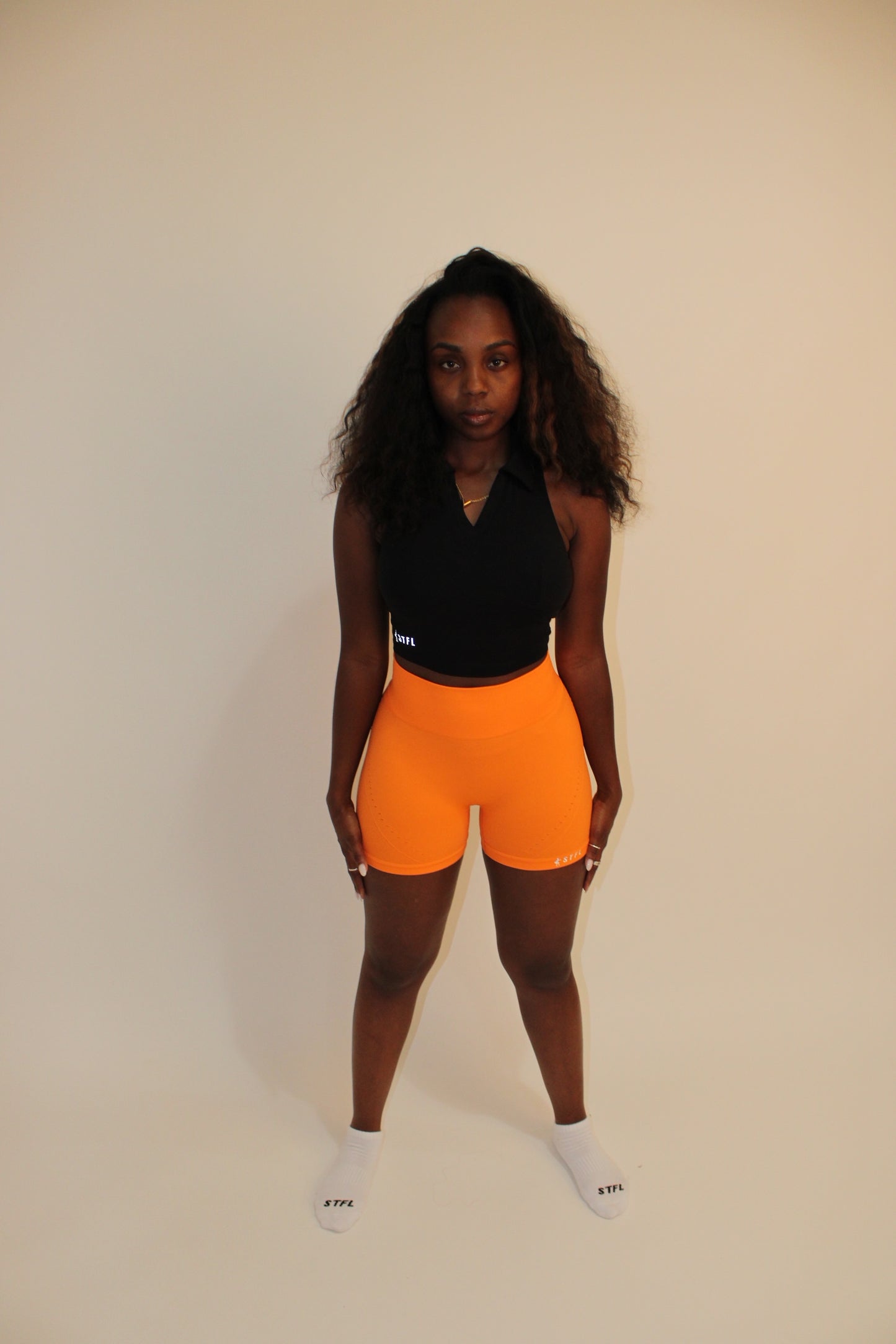 Orange shorts